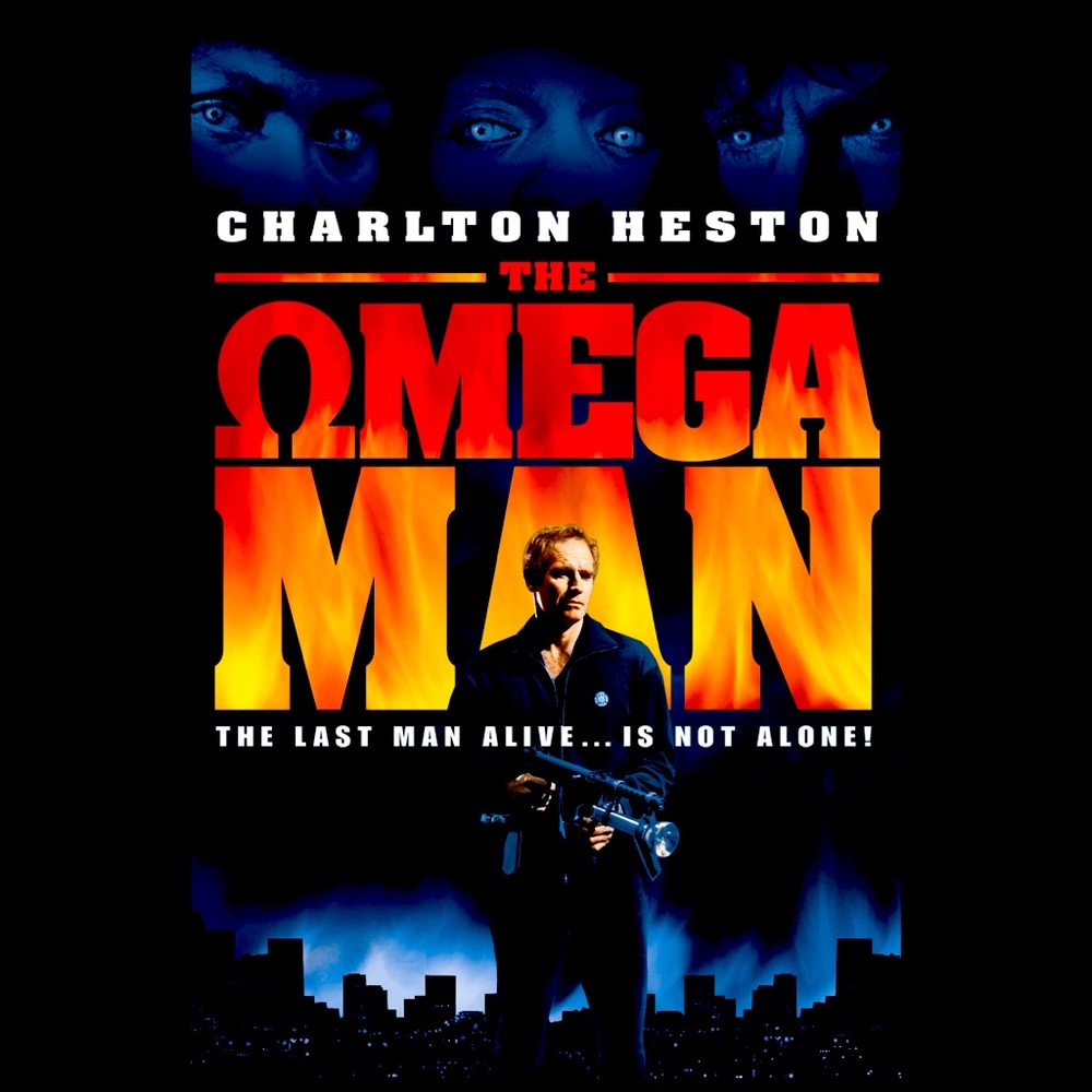 6/$15- DVD “The Omega Man” with Charlton Heston 1971